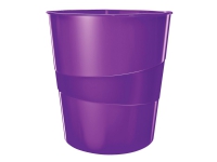 Papirkurv Leitz Plus WOW 15L Lilla - (6 stk.)