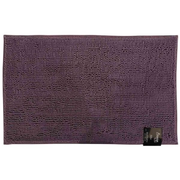 Bademåtte - 50x80cm - skridsikker bademåtte i lilla - Valmue - Premium By Borg