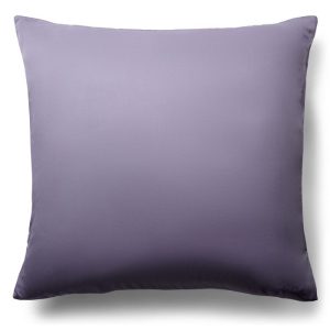 Bambus pudebetræk - 100% Naturligt bambus - 60x63 cm - Lys lilla, satinvævet hovedpudebetræk