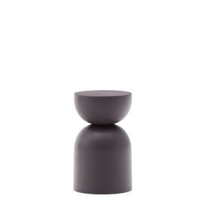 KAVE HOME Rachell sidebord, rund - lilla metal (Ø30,5)