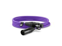 RØDE XLR3M-PU, XLR, Hanstik, XLR, Hunstik, 3 m, Lilla
