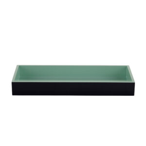 Bakke, mint /lilla - 30x12 cm