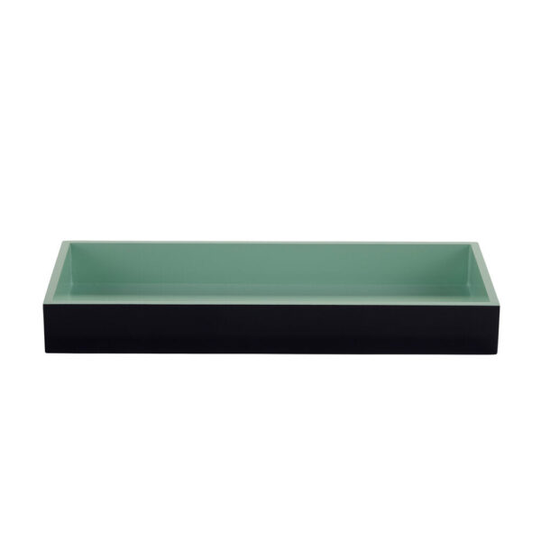 Bakke, mint /lilla - 30x12 cm