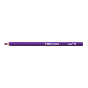 Edu3 Prime Jumbo farveblyanter 12 stk. Lilla