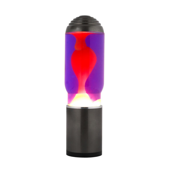 Lava lampe - lilla/gul