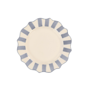 Lilac Scalloped frokost tallerken, lilla - Ø22 cm.