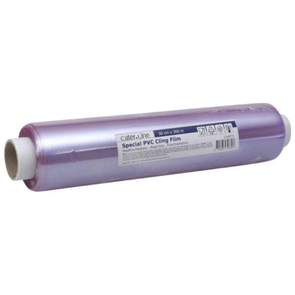 Madfilm, ABENA Cater-Line, 300m x 29cm, lilla, PVC, uperforeret
