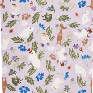 Moomin Arabia Viskestykke 50x70 Lilla