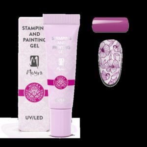 No. 15 Mauve Lilla, Stamping and Painting Gel, Moyra (u)
