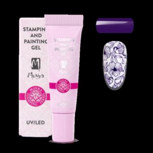 No. 5 Lilla, Stamping and Painting Gel, Moyra (u)