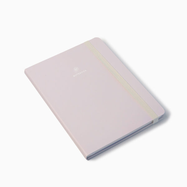 Notesbog - Lilla - 16cm x 21,5cm x 1,4cm - Marlene