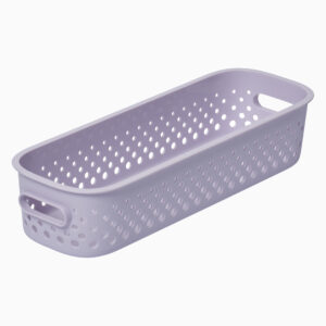 Opbevaringskurv - Lilla - 10cm x 29,5cm x 6,5cm - Linea