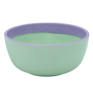 Play skål, mint/lilla - Ø13 cm