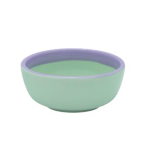 Play skål, mint/lilla - Ø9 cm