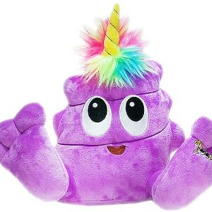Poo-Nicorns 25,5 cm bamse, Lilla