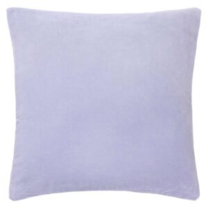 Velour pude, lyse lilla- 50x50cm