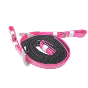 Zilco S-Grip monté, distance & galop tøjler - Lilla