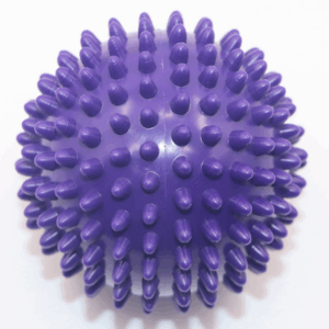 Massagebold, 9 cm, lilla