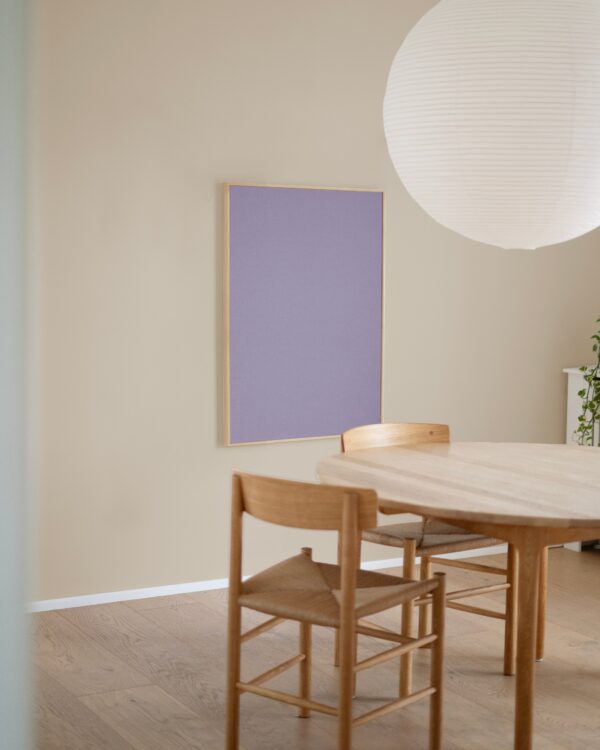 Pinbōdo opslagstavle - Murasaki/Lilla - 70x100 | taishō