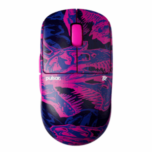 Pulsar X2 v3 Mini Wireless - PRX Limited Edition - Gaming Mus - Optisk - 5 knapper - Lilla