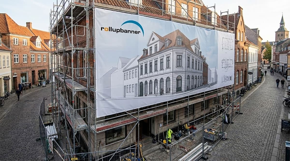 Store bannere med tryk – skab blikfang til events og messer